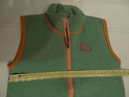 Woolpower термобельё жилет с молнией