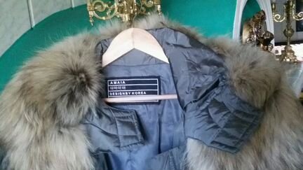 Шикарная парка. С выставки. Эксклюзив. Р. 52-54