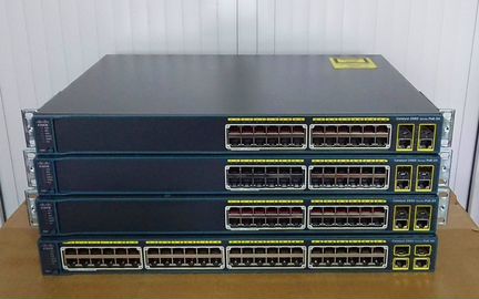 Cisco WS-2960-48PST-L, Cisco 2960-24PC-S PoE и др