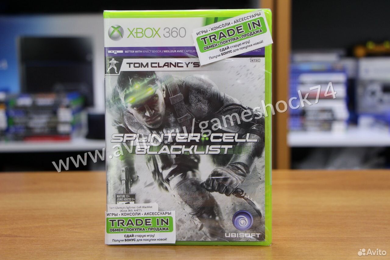 83512003625  Tom Clancys Splinter - Xbox 360 Новый диск 