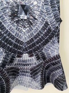Топ с алмазным принтом H&M