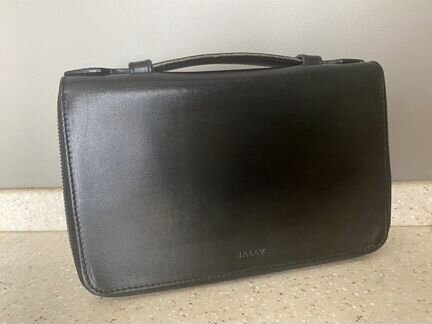 Мужская кожаная борсетка Bally