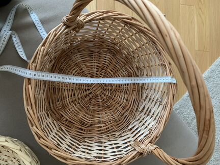 Корзинка плетёная большая
