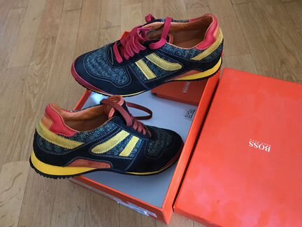 Кроссовки Hugo Boss красные