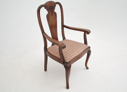 Антикварные парные кресла в стиле Чиппендейл