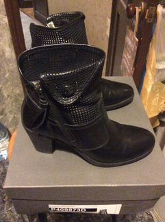 Ботильоны, кожаные, Nero Giardini, размер 35