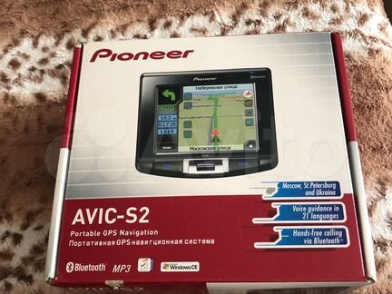 Портативный навигатор Pioneer avic-S2