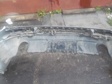 Audi Q7 4L задний бампер 2009