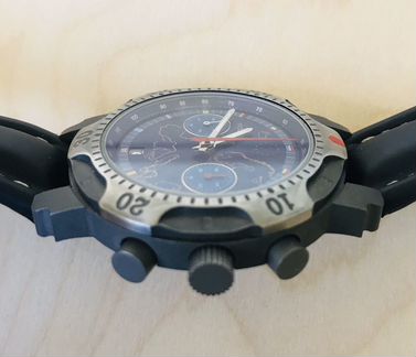 Часы Полет Poljot хронограф титан 3133