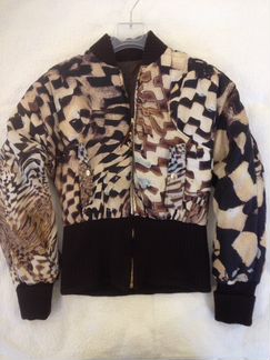 Куртка на подкладке оригинал Cavalli 2х сторонняя