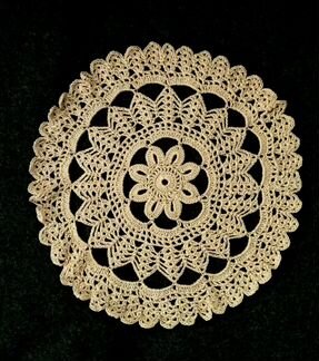 Салфетки из ириса ручной работы