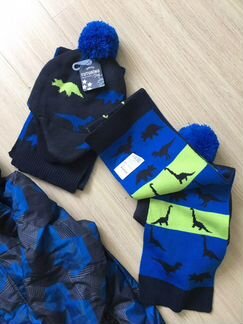 Шапка+ шарф futurino boy