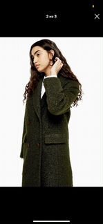 Пальто topshop в стиле букле