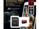 Карта памяти microsdxc SanDisk Extreme PRO 128 гб объявление продам