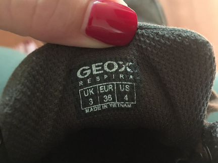 Ботинки geox 36