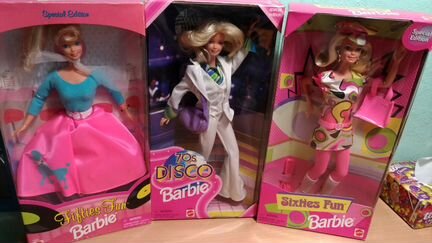 Куклы Barbie Веселые 50-ые, 60-е, 70-е диско