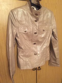 Куртка кожаная, 42-44, новая