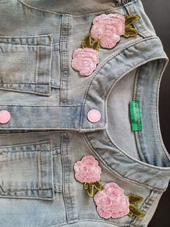 Джинсовая курточка Benetton