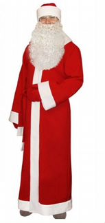 Костюм Деда мороза габардин новый