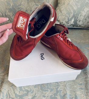 Красные кроссовки DG(оригинал)
