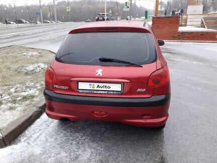 Peugeot 206 1.4 AT, 2003, 203 000 км