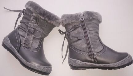 Сапоги демисез/зима на 25 26 р. новые
