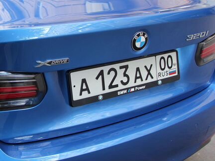 Рамки для BMW M Power под номера - за 2 шт