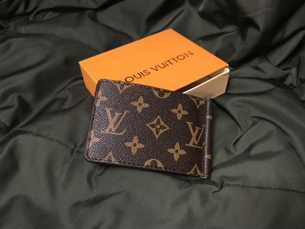Зажим для денег Луи Виттон Brown LV