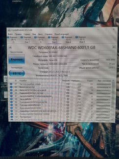 WD RED 6TB 6 штук жесткие диски