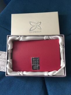 Визитница с кристаллами Swarovski