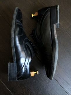 Туфли кожаные лаковые Meucci