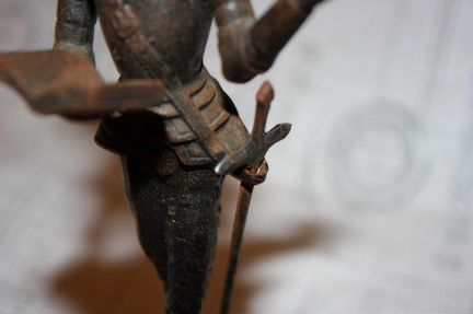 Чугунная статуэтка 