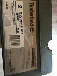 Ботинки осенние Timberland р.34
