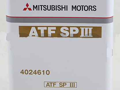 Atf j3. ATF sp3 Mitsubishi. ATF pa Mitsubishi артикул 4 литра. Mitsubishi Automatic transmission Fluid ATF SP LII.