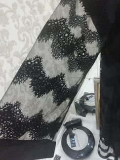 Платье Италия сеточка с кружевом вискоза 48-52