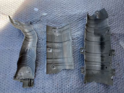 Защита глушителя Ниссан Тиида Nissan Tiida