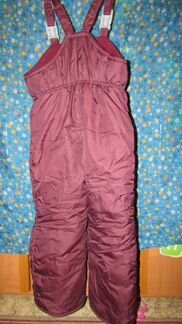 Комбинезон и куртка зимний на девочку р.122