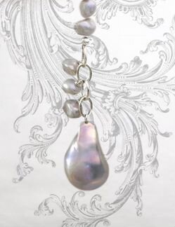 Жемчуг натуральный браслет 