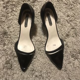 Туфли чёрные Zara