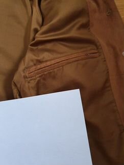 Новая Замшевая рубашка - куртка из натуральной кож