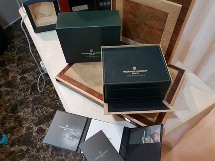 Коробка Frederique Constant кожа
