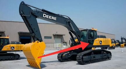 Стекло дверное на экскаватор John Deere e210lc