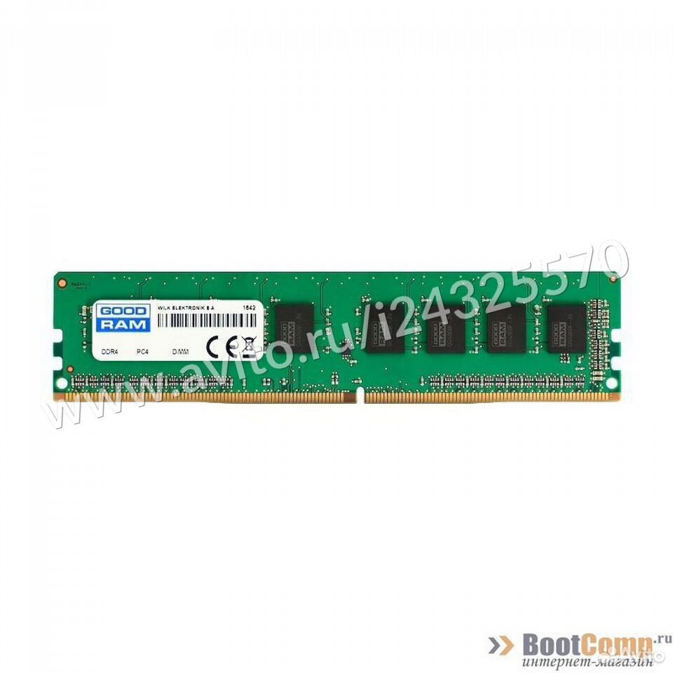 84012410120  Модуль памяти DDR4-2666 16GB goodram (GR2666D464L1 