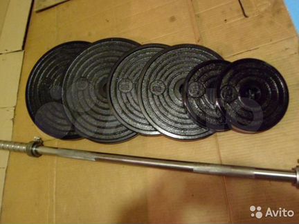 Штанга разборная гири гантели