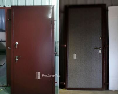 Дверь входная металлическая антивандальная. Завод