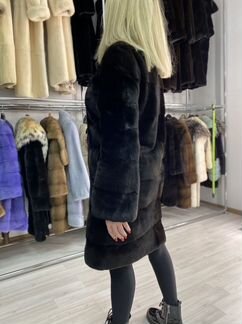 Шуба норковая Blackglama 42/44