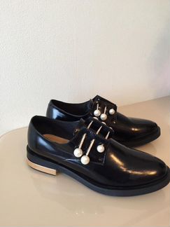 Полуботинки женские кожаные