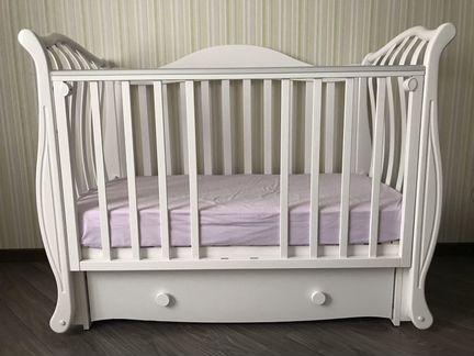 Кровать детская Можга Юлиана с матрасом
