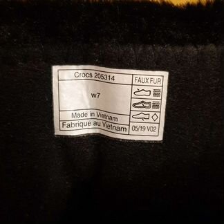 Сапоги зимние Crocs, р.37