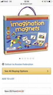 Магнитная игра Imagination magnets